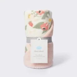 Plush Baby Blanket - Floral - Cloud Island™ 6 Plush Baby Blanket - Floral - Cloud Island™ -Little Luxe Store GUEST 01fad2e3 c8c7 4071 b236 ecce48049617