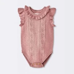 Baby Girls' Tank Sweater Romper - Cloud Island™ Purple 7 Baby Girls' Tank Sweater Romper - Cloud Island™ Purple -Little Luxe Store GUEST 0378a831 8922 40ae a870 ee1d6dbc61c3