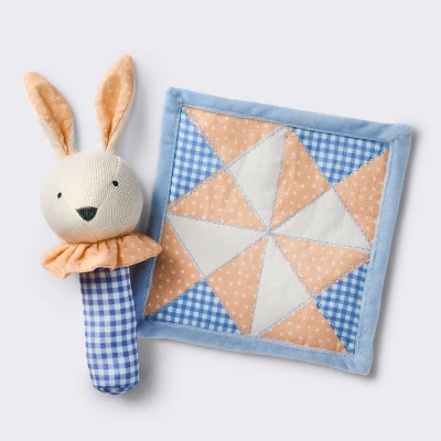 Rattle And Crinkle Paper - Easter Bunny - 2pc - Cloud Island™ 3 Rattle And Crinkle Paper - Easter Bunny - 2pc - Cloud Island™ - Image 3