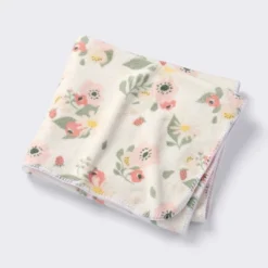 Plush Baby Blanket - Floral - Cloud Island™ 7 Plush Baby Blanket - Floral - Cloud Island™ -Little Luxe Store GUEST 08a9c233 9aae 4860 bc78 95d4578a92ba