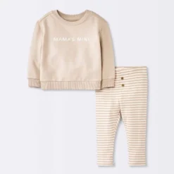 Baby Boys' 2pc Mama's Mini Embroidered Sweatshirt Set - Cloud Island™ Tan 7 Baby Boys' 2pc Mama's Mini Embroidered Sweatshirt Set - Cloud Island™ Tan -Little Luxe Store GUEST 0908ab8b a5ef 4805 a872 f1921c8c68d0