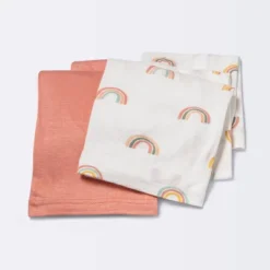 Jersey Swaddle Blanket 2pk - Cloud Island™ Rainbows 7 Jersey Swaddle Blanket 2pk - Cloud Island™ Rainbows -Little Luxe Store GUEST 09cac48b 408c 4b69 bfed 68318ff3f6b6