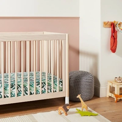 Crib Fitted Sheet - Cloud Island™ Green 1 Crib Fitted Sheet - Cloud Island™ Green