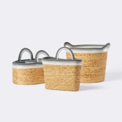 Wall Hanging Natural Woven Basket With Coiled Rope Handle - Cloud Island™ 7 Wall Hanging Natural Woven Basket With Coiled Rope Handle - Cloud Island™ -Little Luxe Store GUEST 0faca6ec f5e5 4bf0 a922 a8ab83492620 1