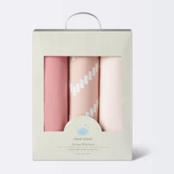 Jersey Swaddle Baby Blankets - Pink Chevron - 3pk - Cloud Island™ -Little Luxe Store GUEST 143404b9 fb3f 41ca 871a 2757df1a6d99