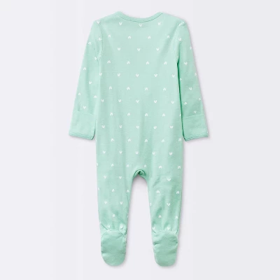 Baby Girls' 6pk Cotton Sleep N' Play - Cloud Island™ 1 Baby Girls' 6pk Cotton Sleep N' Play - Cloud Island™