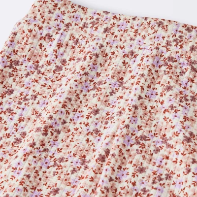 Baby Girls' 2pc Cat Applique Sweatshirt & Bike Shorts Set - Cloud Island™ Pink 3 Baby Girls' 2pc Cat Applique Sweatshirt & Bike Shorts Set - Cloud Island™ Pink - Image 3