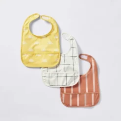 Water-Resistant Bibs - 3pk - Suns/Stripe - Cloud Island™ -Little Luxe Store GUEST 18946c9d a97d 4d6a 842a 4a9b4fa6dfc0