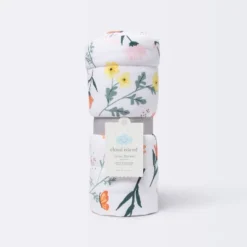 Jersey Knit Reversible Blanket - Cloud Island™ Garden Floral -Little Luxe Store GUEST 1ab9dd2a 1712 43f6 ad5e 041002a4e3ba