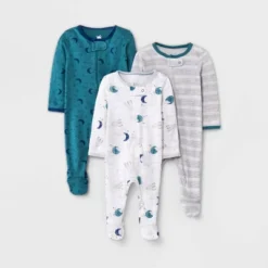 Baby Boys' 3pk Pandas Zip-Up Sleep N' Play - Cloud Island™ Heather Gray -Little Luxe Store GUEST 1b9da3cb e772 48b3 8e2d 6e0e577e417c