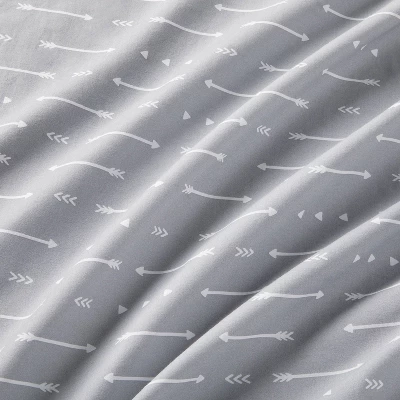 Cotton Fitted Crib Sheet - Arrows Print - Cloud Island™ 2 Cotton Fitted Crib Sheet - Arrows Print - Cloud Island™ - Image 2