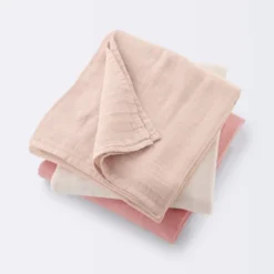 Muslin Swaddle Baby Blanket - Pink Solids - 3pk - Cloud Island™ 7 Muslin Swaddle Baby Blanket - Pink Solids - 3pk - Cloud Island™ -Little Luxe Store GUEST 1bf5e5a4 d426 43f1 b593 b28bf64393dd