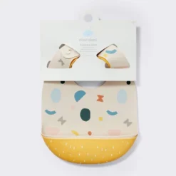Silicone Bibs - 2pk - Shapes/Yellow - Cloud Island™ 6 Silicone Bibs - 2pk - Shapes/Yellow - Cloud Island™ -Little Luxe Store GUEST 2192c10b 63af 4eaa 854f dcb2576dba96