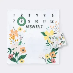 Muslin Blanket With Felt Frame Meadow - Cloud Island™ 7 Muslin Blanket With Felt Frame Meadow - Cloud Island™ -Little Luxe Store GUEST 227406ef dff1 4a36 9d59 7fe641d4966a