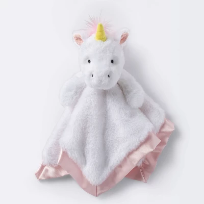 White Unicorn Small Security Blanket - Cloud Island™ 3 White Unicorn Small Security Blanket - Cloud Island™ - Image 3