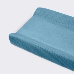 Muslin Waffle Changing Pad Cover - Blue - Cloud Island™ -Little Luxe Store GUEST 25d75fd4 d1f1 43b2 a2b2 0c3c3f4cf993