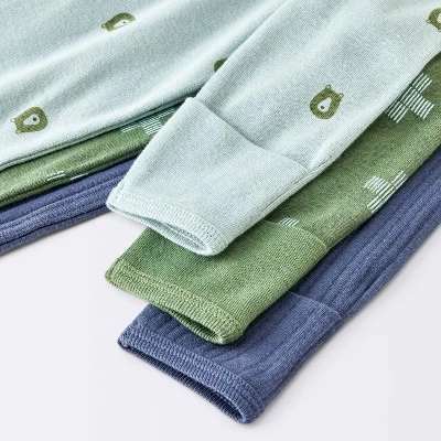 Baby Boys' 3pk Bears Sleep N' Play - Cloud Island™ Blue 3 Baby Boys' 3pk Bears Sleep N' Play - Cloud Island™ Blue - Image 3