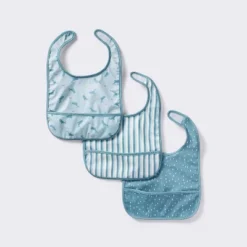 Water-Resistant Bibs - 3pk - Whales/Stripes/Dots - Cloud Island™ 7 Water-Resistant Bibs - 3pk - Whales/Stripes/Dots - Cloud Island™ -Little Luxe Store GUEST 273624c9 fb73 4ac5 8789 e2845280c0c2