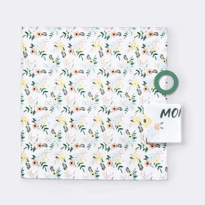 Muslin Blanket With Felt Frame Meadow - Cloud Island™ 2 Muslin Blanket With Felt Frame Meadow - Cloud Island™ - Image 2