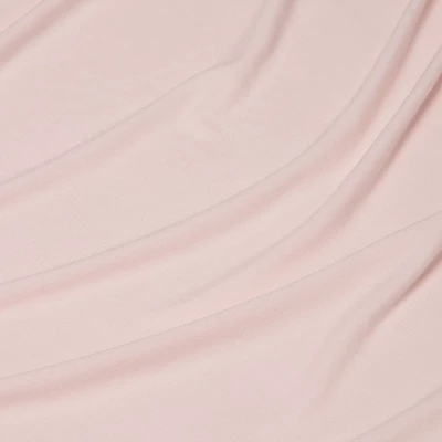 Polyester Rayon Jersey Fitted Crib Sheet - Cloud Island™ Light Pink 3 Polyester Rayon Jersey Fitted Crib Sheet - Cloud Island™ Light Pink - Image 3