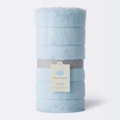 Faux Fur With Channel Carving Baby Blanket - Cloud Island™ - Light Blue -Little Luxe Store GUEST 31d2cbc6 2b68 4831 954c 328cef1bd018