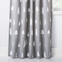 Blackout Curtain Panel Trees - Cloud Island™ Gray -Little Luxe Store GUEST 31f1b5a3 7eb9 4f1e 9627 4b57513de44f