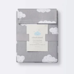 Crib Fitted Sheet Clouds - Cloud Island™ Gray 8 Crib Fitted Sheet Clouds - Cloud Island™ Gray -Little Luxe Store GUEST 34e857bd 9e49 4e3d 81ab a4485fed11d8