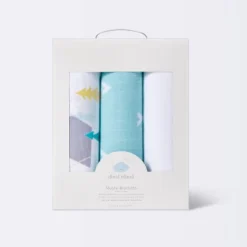 Muslin Swaddle Blankets Adventure Awaits 3pk - Cloud Island™ Light Blue 5 Muslin Swaddle Blankets Adventure Awaits 3pk - Cloud Island™ Light Blue -Little Luxe Store GUEST 34ef9cb0 c162 4737 b1c7 c8fd0aebe640