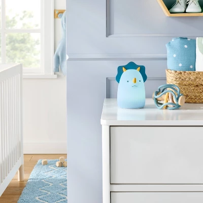 Dino Silicone Nightlight - Blue - Cloud Island™ 1 Dino Silicone Nightlight - Blue - Cloud Island™