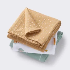 Muslin Swaddle Baby Blanket - Safari Dashes - 3pk - Cloud Island™ 7 Muslin Swaddle Baby Blanket - Safari Dashes - 3pk - Cloud Island™ -Little Luxe Store GUEST 3e56a8f2 186c 4ca3 8bd6 c95fde9fbea8