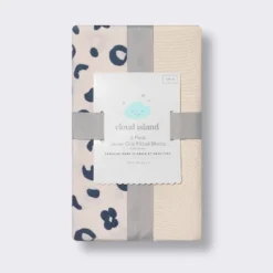 Fitted Jersey Crib Sheet - Leopard - 2pk - Cloud Island™ 6 Fitted Jersey Crib Sheet - Leopard - 2pk - Cloud Island™ -Little Luxe Store GUEST 406e3df7 3f0e 41b9 9c09 3404070d2ccf