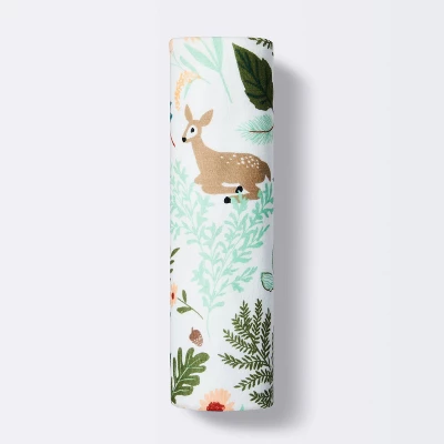 Muslin Swaddle Blanket Fauna - Pink/Green/Tan - Cloud Island™ 4 Muslin Swaddle Blanket Fauna - Pink/Green/Tan - Cloud Island™ - Image 4