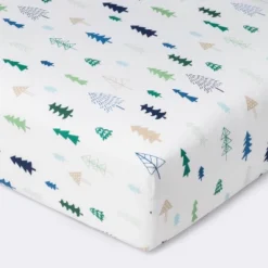 Crib Fitted Sheet Trees - Cloud Island™ - Blue 7 Crib Fitted Sheet Trees - Cloud Island™ - Blue -Little Luxe Store GUEST 4366f829 cec2 4067 8dad d8d1fbb21b83