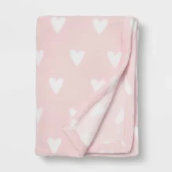 Toddler Bed Plush Blanket - Cloud Island™ Pink Heart 5 Toddler Bed Plush Blanket - Cloud Island™ Pink Heart -Little Luxe Store GUEST 4466e329 87cf 4b48 b43e 51d4923456c1