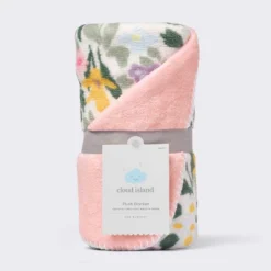 Plush Baby Blanket - Painterly Floral - Cloud Island™ 6 Plush Baby Blanket - Painterly Floral - Cloud Island™ -Little Luxe Store GUEST 45906c22 7e9d 448c 92ca 2f2fdf07b8f2