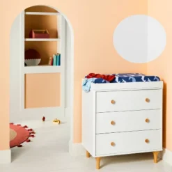 Plush Changing Pad Cover Sleepy Tides - Cloud Island™