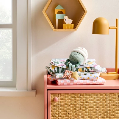 Flannel Baby Blankets - Painterly Floral - 4pk - Cloud Island™ 1 Flannel Baby Blankets - Painterly Floral - 4pk - Cloud Island™