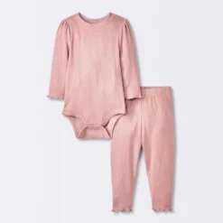 Baby Girls' 2pc Pointelle Set - Cloud Island™ Pink 7 Baby Girls' 2pc Pointelle Set - Cloud Island™ Pink -Little Luxe Store GUEST 4a93ff7b c4f8 4814 a414 b07a53088ac0