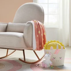 Little Luxe Store 13 Plush Baby Blanket - Daisy - Cloud Island™