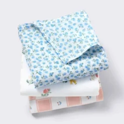 Muslin Swaddle Baby Blanket - Traditional Floral - 3pk - Cloud Island™ -Little Luxe Store GUEST 4c3adff4 ad2d 4059 a994 757ae1136e61