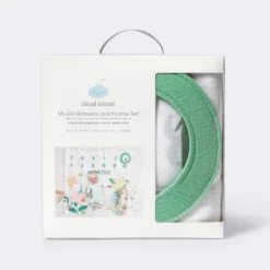 Muslin Blanket With Felt Frame Meadow - Cloud Island™ 6 Muslin Blanket With Felt Frame Meadow - Cloud Island™ -Little Luxe Store GUEST 4c7b9ac9 b6e3 4b7c 8733 4793e924f8fa