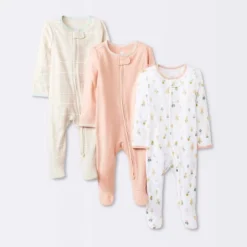 Baby Girls' 3pk Tight Fit Zip-Up Sleep N' Play - Cloud Island™ 13 Baby Girls' 3pk Tight Fit Zip-Up Sleep N' Play - Cloud Island™ -Little Luxe Store GUEST 4e004300 8d9d 4aa4 b06b 9a01dc986e2b