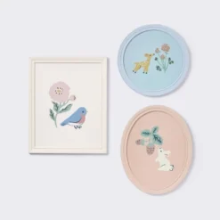 3pk Story Book Floral Framed Wall Art - Cloud Island™ 5 3pk Story Book Floral Framed Wall Art - Cloud Island™ -Little Luxe Store GUEST 51e0753a d579 4540 b82a 995edd64f502