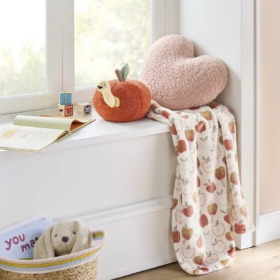 Printed Apple Halloween Baby Blanket - Cloud Island™ 1 Printed Apple Halloween Baby Blanket - Cloud Island™
