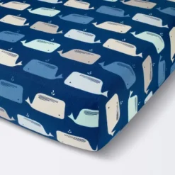 Fitted Crib Sheet Whales - Cloud Island™ Navy 7 Fitted Crib Sheet Whales - Cloud Island™ Navy -Little Luxe Store GUEST 5293b3b0 c866 4b1e a08d 7dd9289a3489