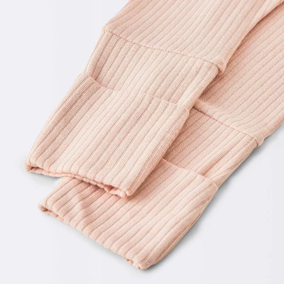 Baby Girls' 2pc Soft Blend Top & Bottom Set - Cloud Island™ Pink 3 Baby Girls' 2pc Soft Blend Top & Bottom Set - Cloud Island™ Pink - Image 3