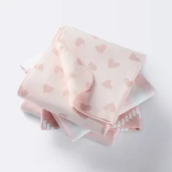 Flannel Baby Blanket - Pink Hearts And Chevron - Cloud Island™ -Little Luxe Store GUEST 54f26e05 dae6 49a1 aca4 b8782913bb87