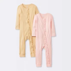 Baby 2pk Basic Wide Rib Romper - Cloud Island™ Pink -Little Luxe Store GUEST 565ff6e3 05ac 44e0 baf2 39aaa26dc3b8