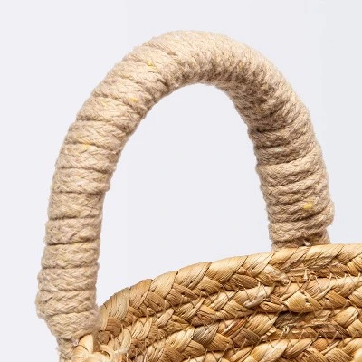 Small Hanging Woven Basket With One Handle - Cloud Island™ 2 Small Hanging Woven Basket With One Handle - Cloud Island™ - Image 2