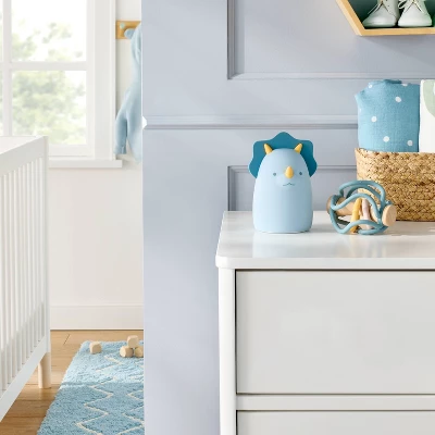 Dino Silicone Nightlight - Blue - Cloud Island™ 2 Dino Silicone Nightlight - Blue - Cloud Island™ - Image 2